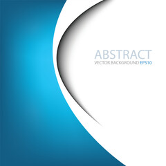 graphic vector curve line overlap background for text and message design
