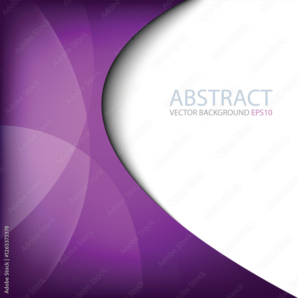 Poster graphic vector curve line overlap background for text and message design
