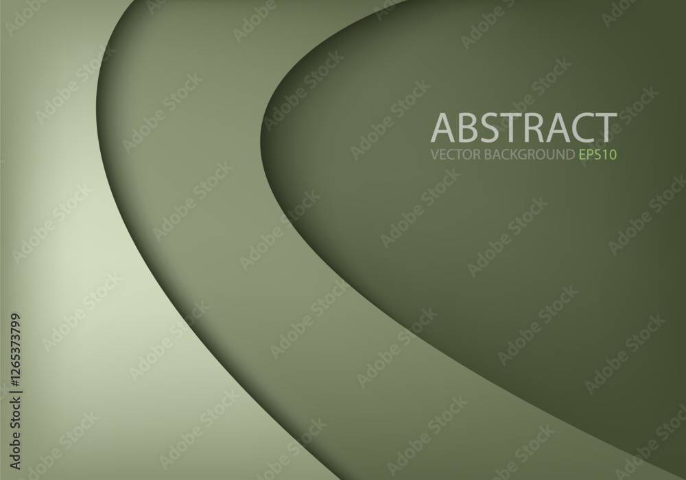 Poster graphic vector curve line overlap background for text and message design

