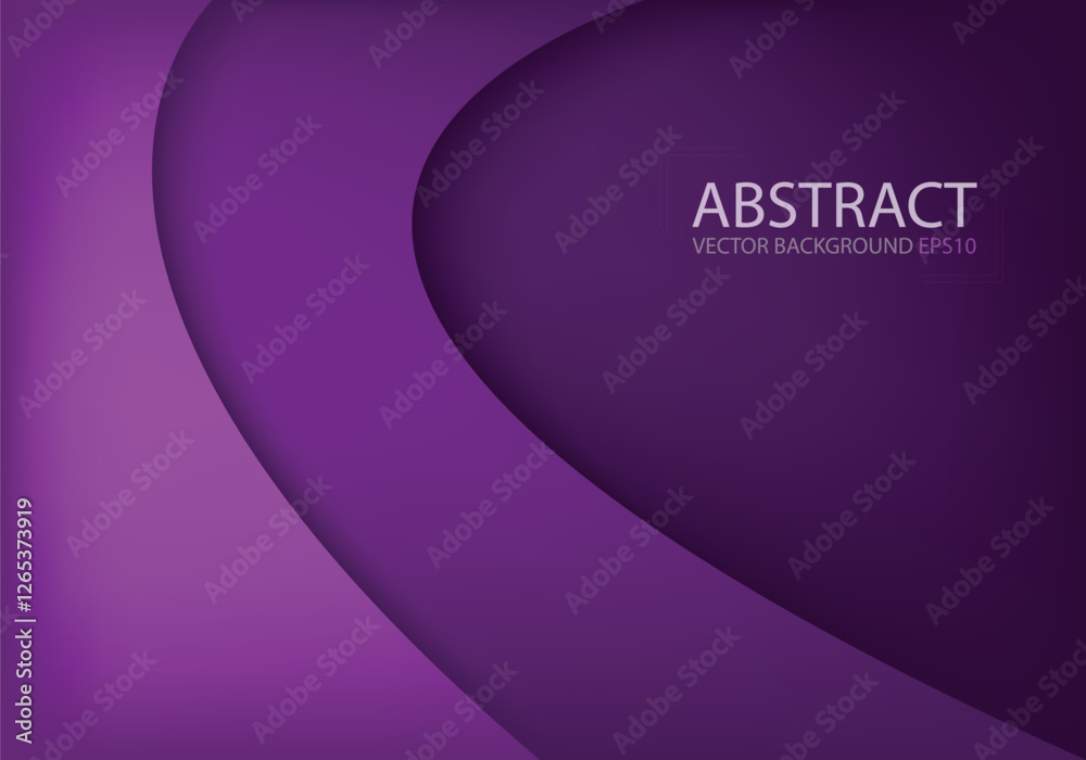 Poster graphic vector curve line overlap background for text and message design
