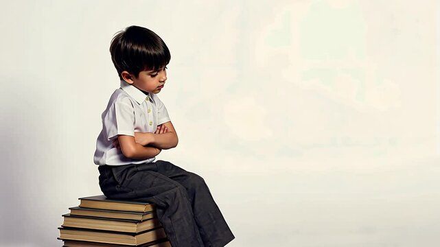 Children's Day, A Young Learner's Reflections on Education and Growth or A Child's Perspective, Pondering the World from Atop a Tower of Knowledge