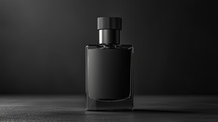 Modern Men's Fragrance Bottle with Minimalist Design