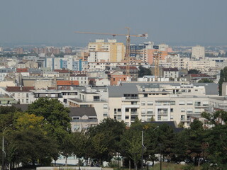 View of Le Pré-Saint-Gervais and Les Lilas - Banlieue Est - Seine-Saint-Denis