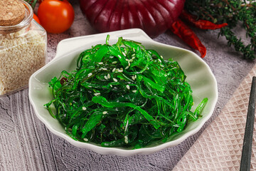 Asian vegan cuisine Chukka salad