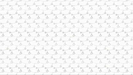 星のガーランドイラスト、可愛い背景