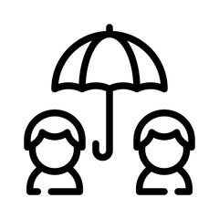 protection line icon