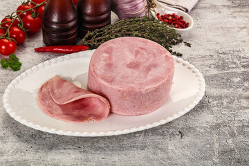 Tasty Hum piece with slice