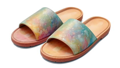 simple slipper design png no back ground
