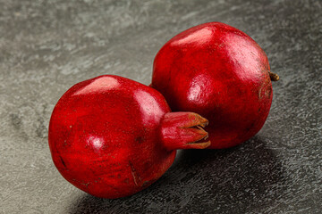 Fresh sweet juicy pomegranate fruit