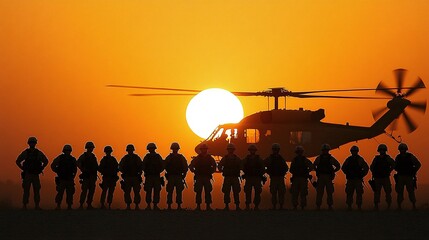 soldiers near black hawk helicopter, special forces, delta force, navy seals, air force, marines