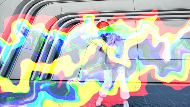 RGB Liquid Transition 07