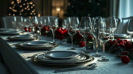 Elegant Dining Table Setting for Special Occasions