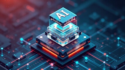 dvanced Artificial Intelligence Neural Network Architecture A Visualization of Next-Generation Computing Systems and Machine Learning Infrastructure in Modern Technology