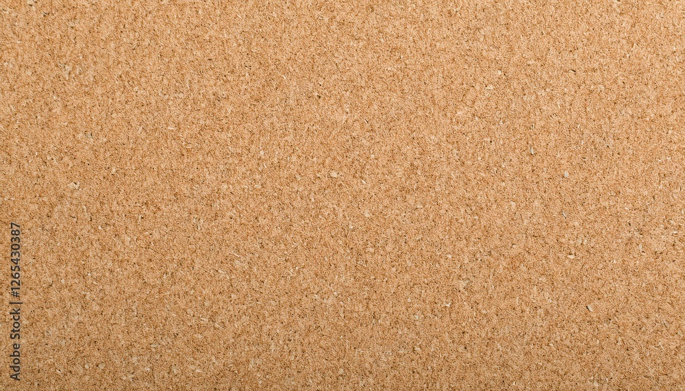 Poster textured cork surface close-up, smooth beige background ideal for product placement, minimalistic de