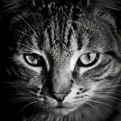 A Captivating Black and White Portrait