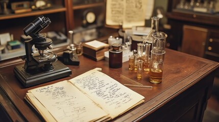 Vintage Laboratory: A Glimpse into Scientific History