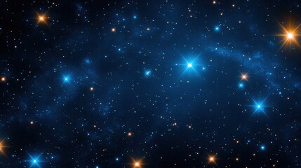 Fototapeta premium A breathtaking view of a star-filled galaxy, showcasing the beauty and vastness of the universe