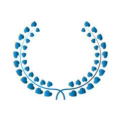 Laurel Wreath icon design template