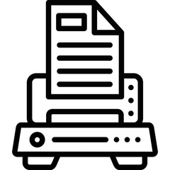 Multicolor Printing Icon