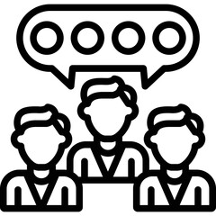 Group Discussion Icon