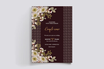 BRIDAL SHOWER FLORAL INVITATION TEMPLATE