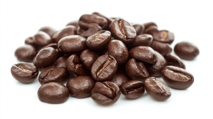 Fototapeta premium Roasted Coffee Beans: Aromatic and Rich