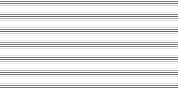 Horizontal line pattern. From thin line to thick. Parallel stripe. Black streak on white background. Straight gradation stripes. Abstract geometric patern.
