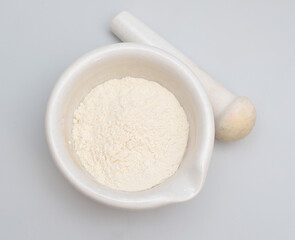 Xanthan gum is a polysaccharide with many industrial uses, including as a common food additive