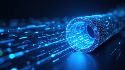 A digital illustration featuring a circuit board with an emphasis on cyber security.