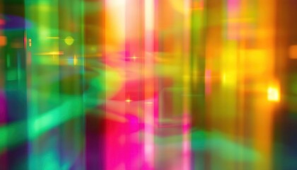 Vibrant Abstract Art Colorful Light Streaks Background Image