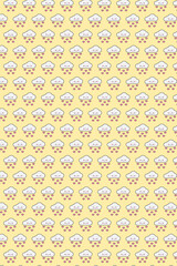 Chuva de corações Amarelo - Digital Paper