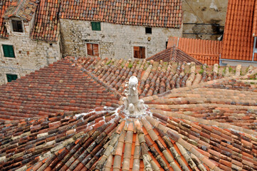 &Uuml;ber den D&auml;chern von Split