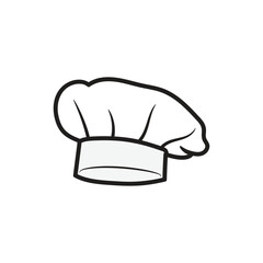 Chef hat icon design  template