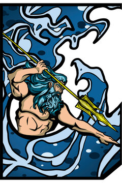 Poseidon Deus dos mares