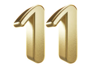 3D Golden Number 11
