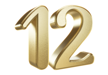 3D Golden Number 12