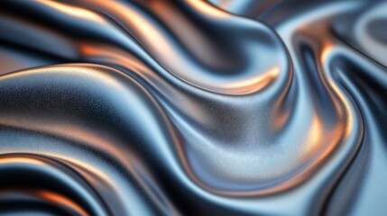 Textured fabric drapes artistically on a surface reflecting soft glimmers of light