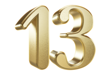 3D Golden Number 13