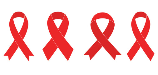 National Blood Donor Month design template good for celebration usage. The red ribbon symbolizes awareness and support for those living with HIV AIDS. It represents solidarity, compassion.