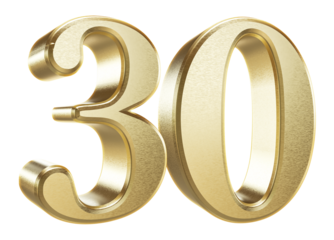 3D Golden Number 30