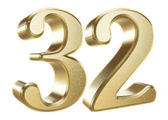 3D Golden Number 32