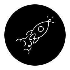 Rocket Launching Upward – Startup Growth, Business Success, and Innovation