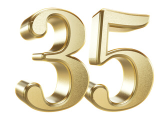 3D Golden Number 35