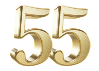 3D Golden Number 55