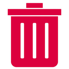 red delete icon