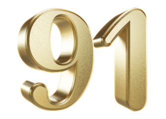 3D Golden Number 91