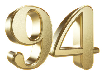 3D Golden Number 94