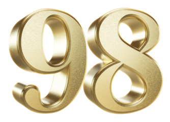 3D Golden Number 98
