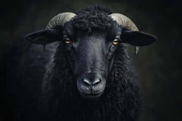 Livestock Show. Sheep at Farm Animal Show on the Ranch