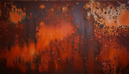 Gritty rusted metal background texture